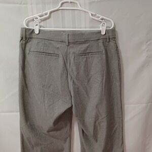 Lee Trouser Womens 16 Gray Regular Fit Mid Rise Flex Motion Straight Leg Pants